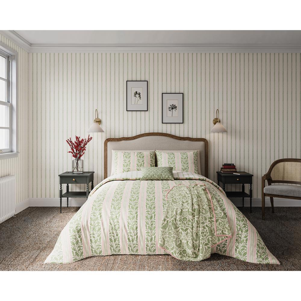 Helena Harvest Moon Oak Stripe Duvest Set